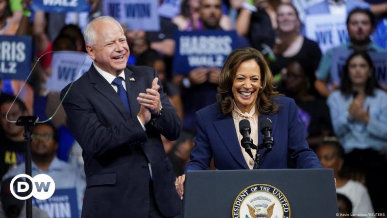 Harris, Walz to campaign in Wisconsin, Michigan