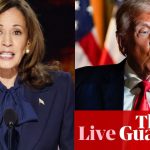 Harris endorsed by former Republican staffers; Trump open to unmuted debate microphones – US elections live