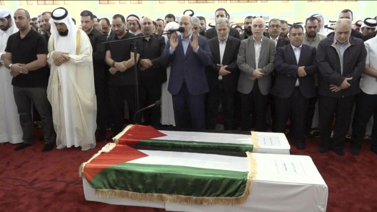 Iran says a short-range projectile killed Hamas political chief Ismail Haniyeh