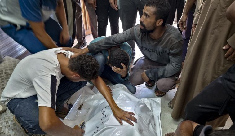 Israeli airstrikes kill dozens in Gaza on the eve of high-level cease-fire talks in Egypt