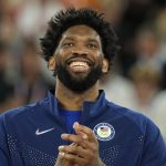 Joel Embiid knighted by Cameroon after Team USA gold medal