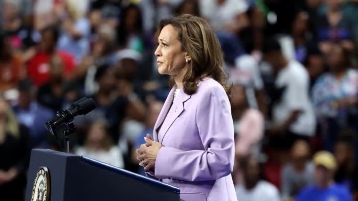 Kamala Harris plans tax breaks for families in ‘laser-focused’ bid to ease cost of living crisis