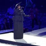 rench Singer-Songwriter Yseult performs “My Way” during the Closing Ceremony of the Olympic Games Paris 2024 at Stade de France on August 11, 2024 in Paris, France. (Photo by Arturo Holmes/Getty Images)