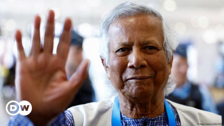 Nobel winner Yunus returns to Bangladesh to take office