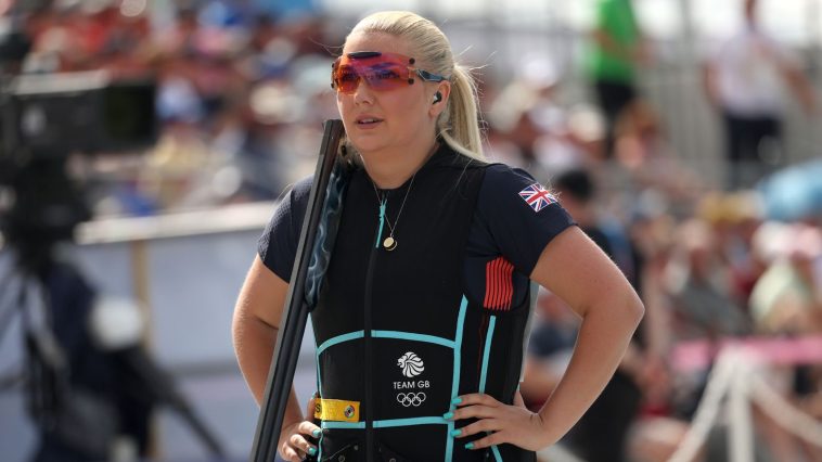 Olympics 2024: Great Britain's Amber Rutter wins silver medal in women's skeet shooting final