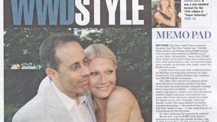 "Hamptons Hug" appeared in WWD on August 2, 2011.