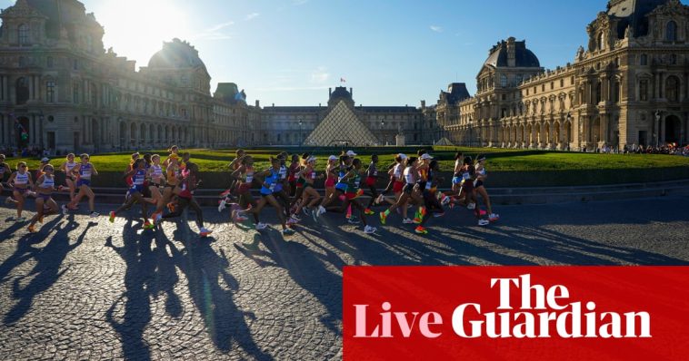 Paris 2024 final day of Olympics: women’s marathon, cycling finals and more – live