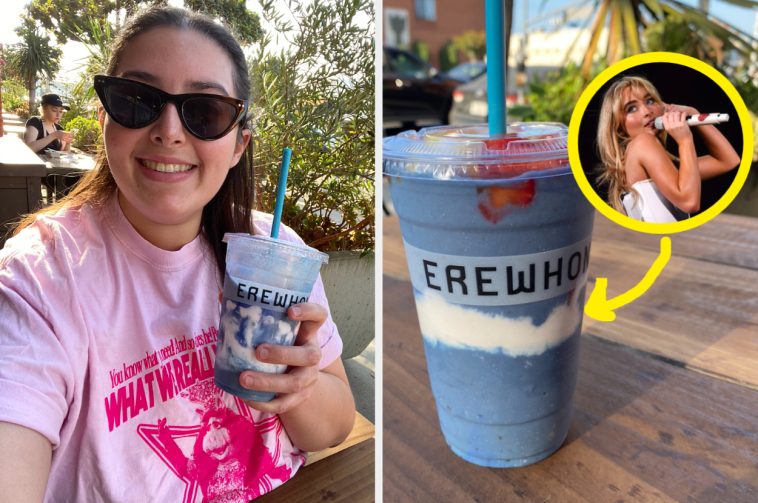 Sabrina Carpenter Has A $23 Smoothie At Erewhon Made With Crushed Pearl Powder, So I Tried It