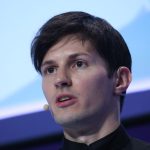 Pavel Durov onstage at Mobile World Congress.