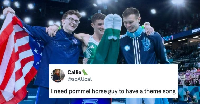 The 24 Funniest Memes And Tweets About The Nerdy Pommel Horse Guy Winning Bronze