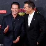 NEW YORK, NEW YORK - JULY 22: Hugh Jackman and Ryan Reynolds attend the world premiere of "Deadpool & Wolverine" at Lincoln Center on July 22, 2024 in New York City. (Photo by Taylor Hill/WireImage)