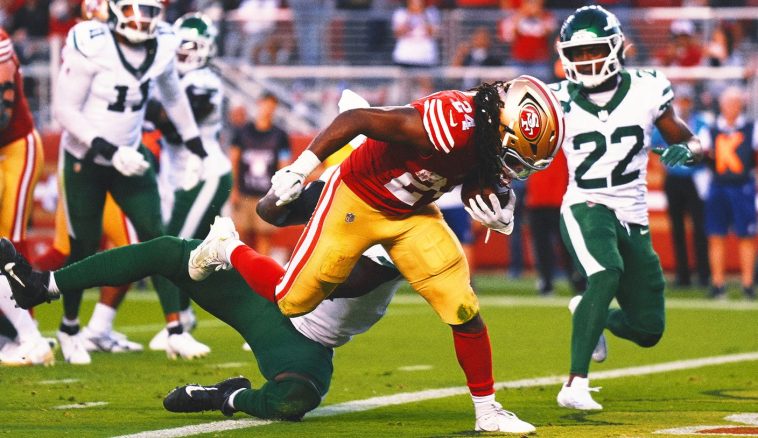 49ers spoil Aaron Rodgers' return with a 32-19 win over the Jets