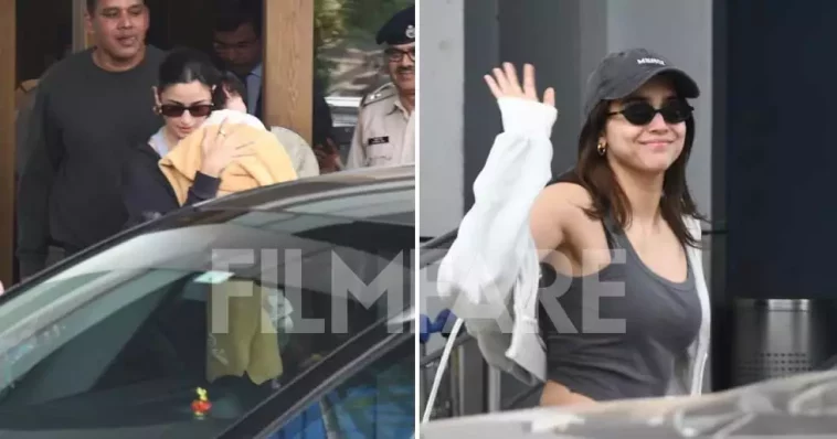 Alia Bhatt and Sharvari Wagh return from ALPHA’s shoot | Filmfare.com