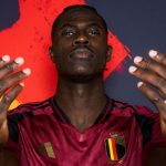 Belgium's Amadou Onana switched from Everton to Aston Villa this summer