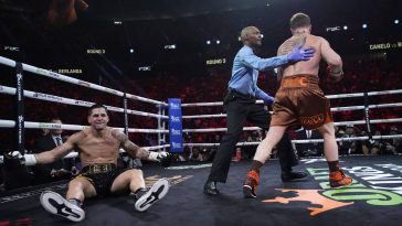 Canelo Alvarez beats Edgar Berlanga