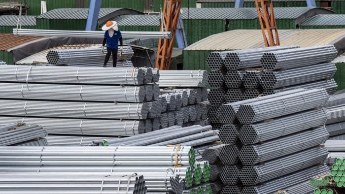 Chinese steel exports to reach eight-year high