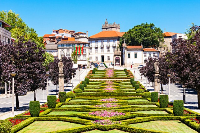 Garden in Guimaraes, Portugal