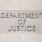 DOJ sign