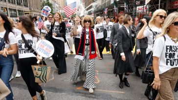 Fashion Week Launches with a Political Statement