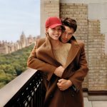 Patrick Schwarzenegger and Abby Chapman in Tommy Hilfiger's fall campaign