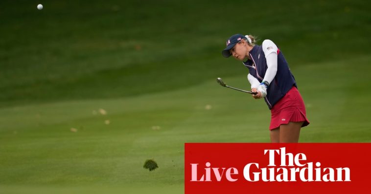 Solheim Cup 2024: final-day singles – live