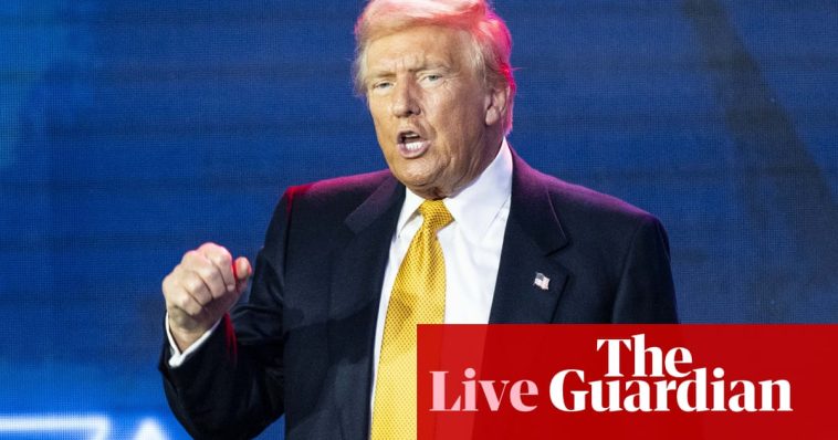 Suspect in second Trump assassination attempt left note saying he intended to kill ex-president, prosecutors say – live