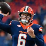 Syracuse coach wants to send Ryan Day champagne as QB Kyle McCord dazzles