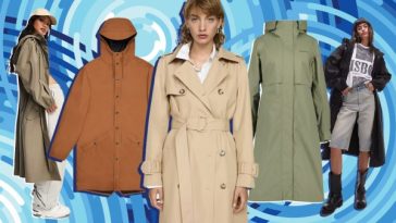 Image of the best raincoats as chosen by a shopping expert