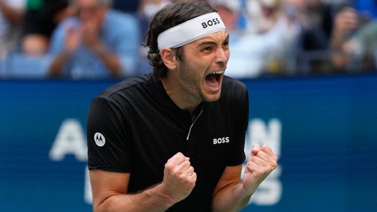 US Open: Taylor Fritz beats Alexander Zverev to book semi-final spot as Emma Navarro also reaches final four