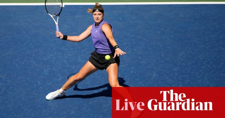 US Open day 10: Haddad Maia v Muchova before Draper v De Minaur – live