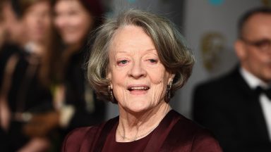 Maggie Smith attends the EE British Academy Film Awards at the Royal Opera House on February 14, 2016 in London, England. (Photo by Ian Gavan/Getty Images)