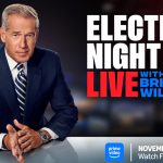 Promotional artwork for Prime Video’s “Election Night Live with Brian Williams.”