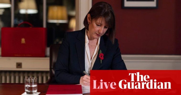 Autumn budget live: major tax rises expected as Rachel Reeves prepares to set out first Labour budget in 15 years