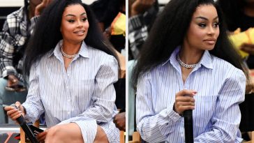 Blac Chyna Had To Remind Someone She's Sober After Being Offered Alcohol On Live