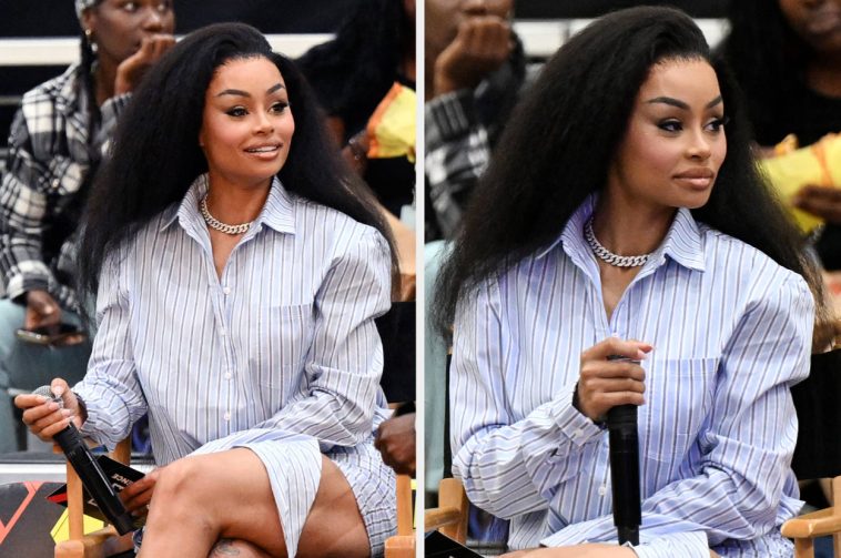 Blac Chyna Had To Remind Someone She's Sober After Being Offered Alcohol On Live