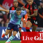 Bournemouth v Arsenal: Premier League – live