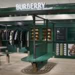 A first look at Burberry's British "park pavilion" at Neiman Marcus at NorthPark in Dallas.