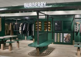 A first look at Burberry's British "park pavilion" at Neiman Marcus at NorthPark in Dallas.