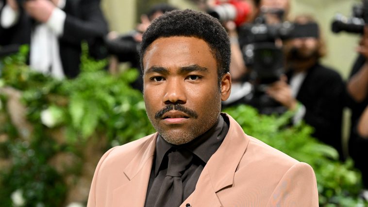 Donald Glover at the 2024 Met Gala Sleeping Beauties: Reawakening Fashion held at The Metropolitan Museum of Art on May 6, 2024 in New York City.