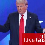 Donald Trump says January 6 riot was a ‘day of love’ – US politics live