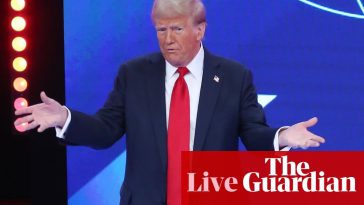 Donald Trump says January 6 riot was a ‘day of love’ – US politics live