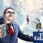 Ella Baron on the death of Alex Salmond – cartoon