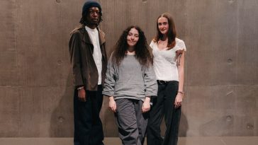 The recipients of the Gucci Changemakers London scholarship: Malak Bedidi, Micah Eghafona and Elena Mai Kilminster-Davis.