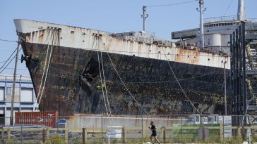 Historic ocean liner could soon become the world's largest artificial reef