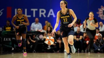 Feature Caitlin Clark Suffers Black Eye in WNBA Playoff Debut as Indiana Fever Drop Game 1 to Sun