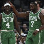 Boston Celtics NBA Jaylen Brown Jrue Holiday