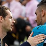 Andy Murray embraces Nick Kyrgios after their 2018 match at Queen's