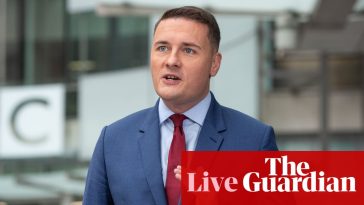 Starmer and Streeting invite ‘entire nation’ to contribute to consultation on reforming NHS – UK politics live