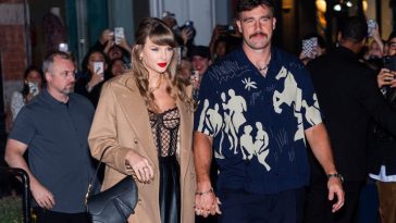 Travis Kelce Jokes That He ‘Didn’t Do Nothing’ During Busy Bye Week Break With Taylor Swift