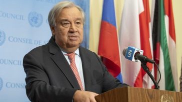 UN chief urges halt to escalation after Israeli strikes on Iran